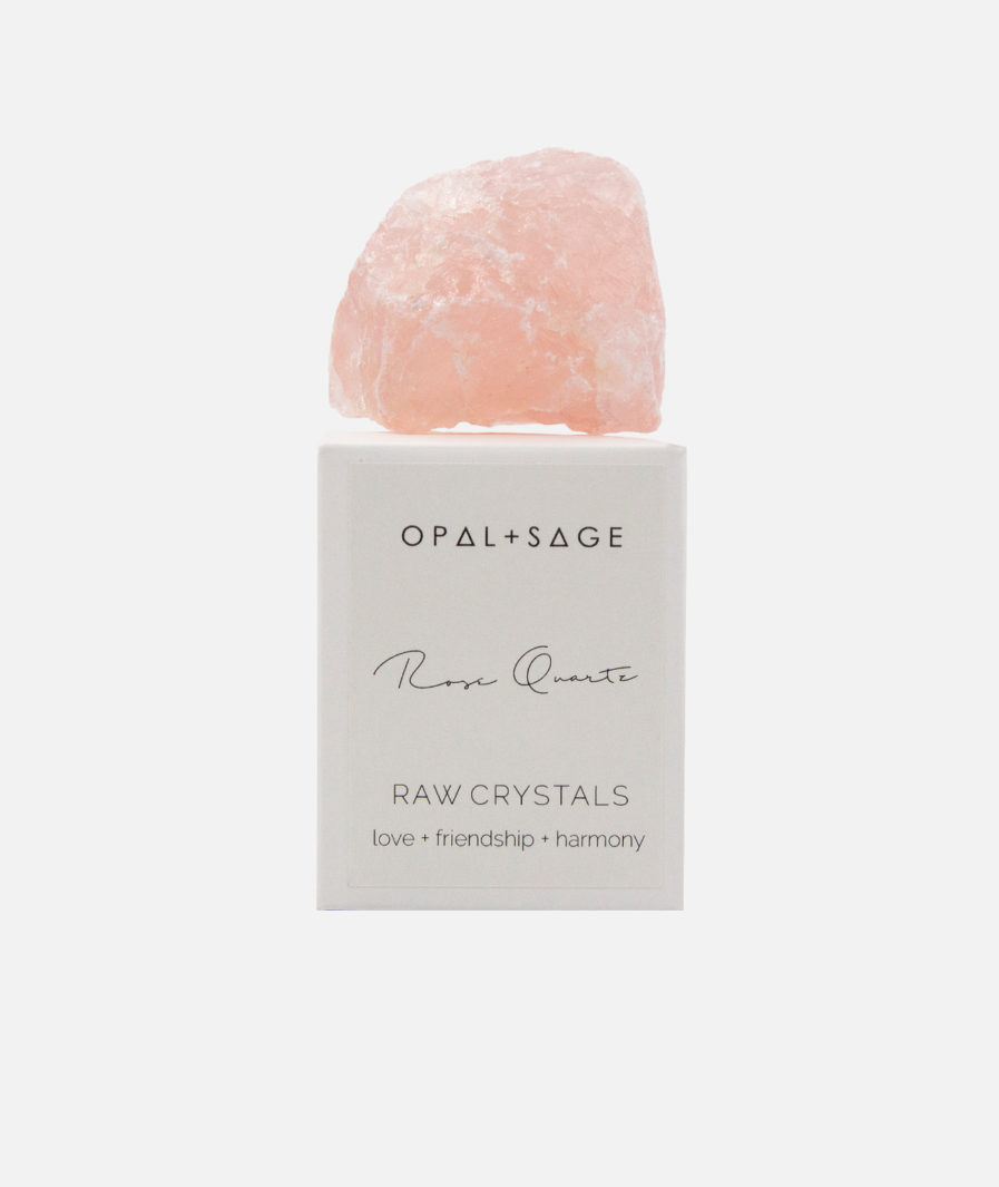 Rose Quartz Boxed Raw Crystal