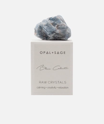 Blue Calite Boxed Raw Crystal
