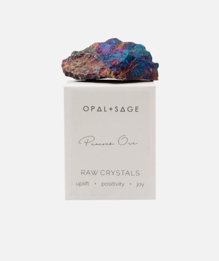 Peacock Ore Boxed Raw Crystal