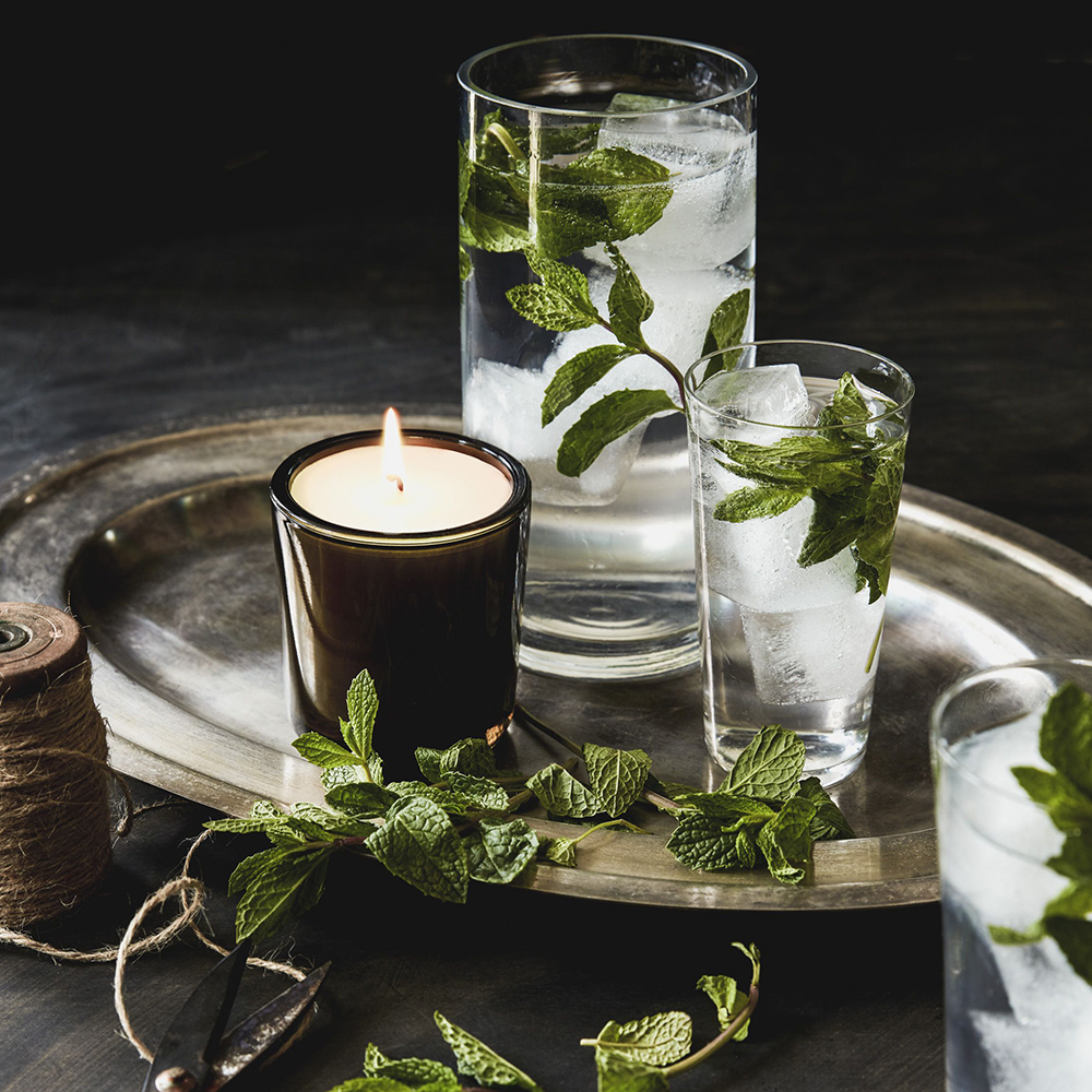 garden mint tatine candle