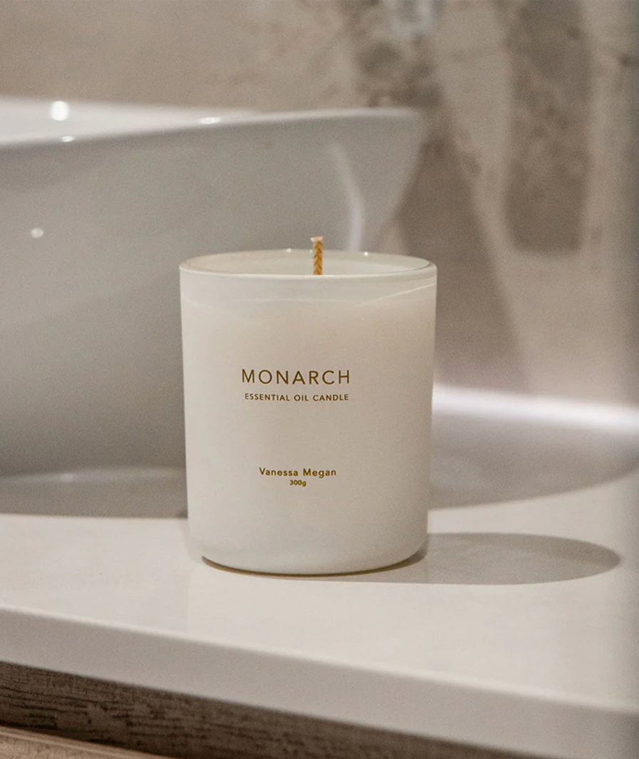 Monarch candle