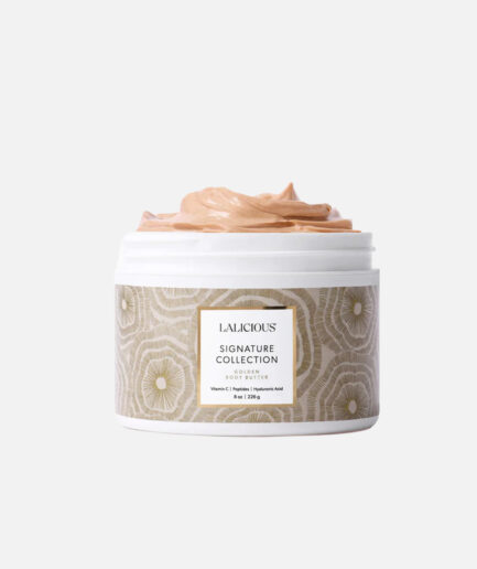 Golden body butter